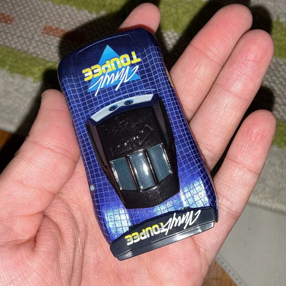 DISNEY PIXAR CARS MATTEL WILL RUSCH VINYL TOUPEE NEXT GEN METAL #76